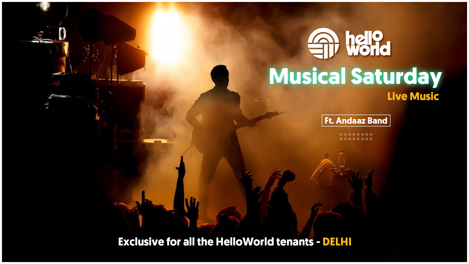 HelloWorld event Musical Saturday 