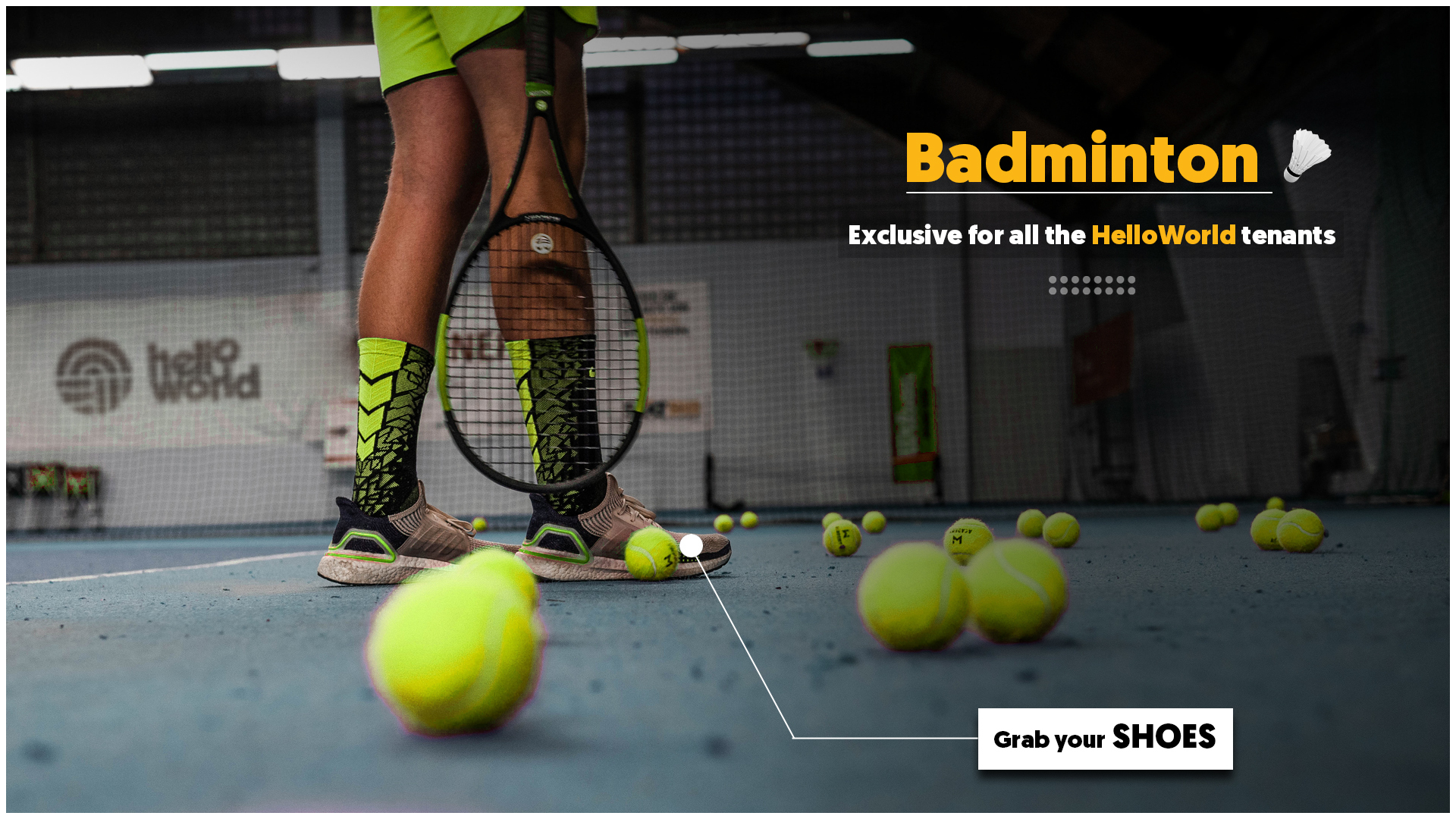 HelloWorld event Badminton Tournament